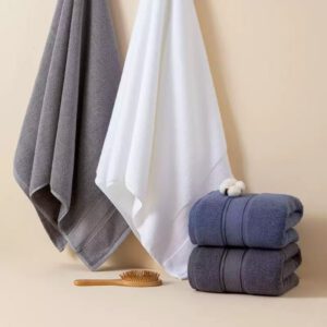 100% cotton bath towel, 450‑550g, 70cm×140cm.